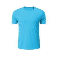 T-shirts personnalisés à séchage rapide 100% polyester, anti-transpiration, pour le sport, la course, la gym, uniformes d'équipe, vente en gros directe d'usine