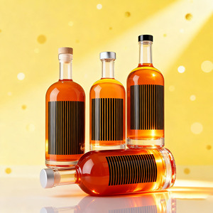 Bouteilles en verre personnalisées en gros de 700 ml pour vodka, whisky, rhum, <span class=keywords><strong>gin</strong></span>, liqueur, bouteille en verre pour vodka avec bouchon - Product Image 6