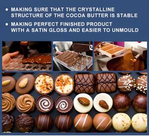 Mini <span class=keywords><strong>machine</strong></span> à chocolat compacte 1litre <span class=keywords><strong>Pavoni</strong></span> <span class=keywords><strong>Machine</strong></span> à chocolat Munu Temper <span class=keywords><strong>Machine</strong></span> à tempérer le chocolat Dessus de table - Product Image 6