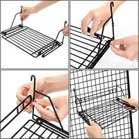 Perchoir pour oiseaux, plateforme pour cage à oiseaux, fil métallique, patio, terrasse, aire de jeux pour perroquets, calopsittes et petits oiseaux, support suspendu