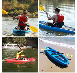 <span class=keywords><strong>Kayak</strong></span> Sit-On-Top de HDPE de 8'8'' para un Solo Adulto, Económico, de Fábrica, para Uso Recreativo en Lagos y Ríos, para Principiantes - Product Image 3