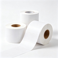 Étiquettes d'Ordre OEM Haoxuan en Papier Semi-Brillant, Autocollants Imprimés avec Code-Barres pour la Gestion des Entrepôts et des Produits
