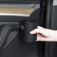 Porte-gobelet de porte de voiture Boîte de rangement pour gobelets Support de porte pour réservoir de boisson Support pour bouteille d'eau Accessoires de voiture pour Tesla Model 3 Y