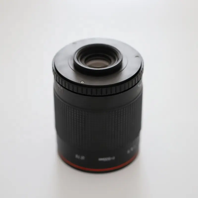 В продаже ручной 500 мм f8.0 зеркальный объектив для камеры Canon или Nikon