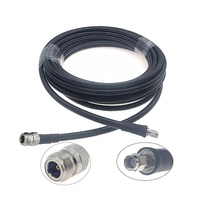 TNC mâle à N mâle LMR400 50 Ohm câble coaxial câble d'antenne à faible perte pour radio jambon WLAN CB Radio et alimentateurs d'antenne WiFi