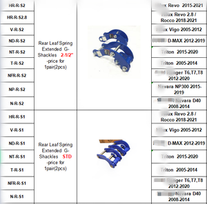 Phụ tùng hệ thống treo <span class=keywords><strong>L200</strong></span> Triton 2021, càng lá sau cho Triton <span class=keywords><strong>L200</strong></span> 2015 - 2020, bộ giảm chấn đôi - Product Image 6