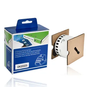 DK-22223 Compatible Printing Tape Label Paper Dk22223 DK2223 With Holder For Brother Printing Ribbon Printer