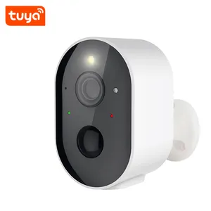 Batterie betriebene 3MP Tuya HD Wifi-Kamera Drahtlose Außen kamera Zwei-Wege-Audio Nachtsicht Smart Wifi IP-Kamera