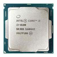 Utilisé pour LGA 1151 I3 8100 3.6GHz Quad-Core Quad-Thread 6MB Cache 85W 14nm Processeur avec technologie de virtualisation pour ordinateur de bureau