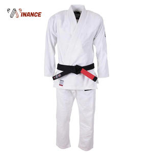 Tissu personnalisé 100% coton, couleur blanc bleu noir gris, bjj gi/vide/jiu jitsu - Product Image 1
