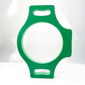 หัวหุ่นสำหรับทั้งชายและหญิงทำจากพลาสติกสีเขียวถักเปียสำหรับเปลี่ยนวิกผม - Product Image 5