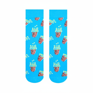 Colorful Floral Popcorn Ankle <b>Socks</b> Breathable and <b>Warm</b> One Size Fits All Nylon Knitted Custom Logo for Daily Use in Spring - Product Image 2