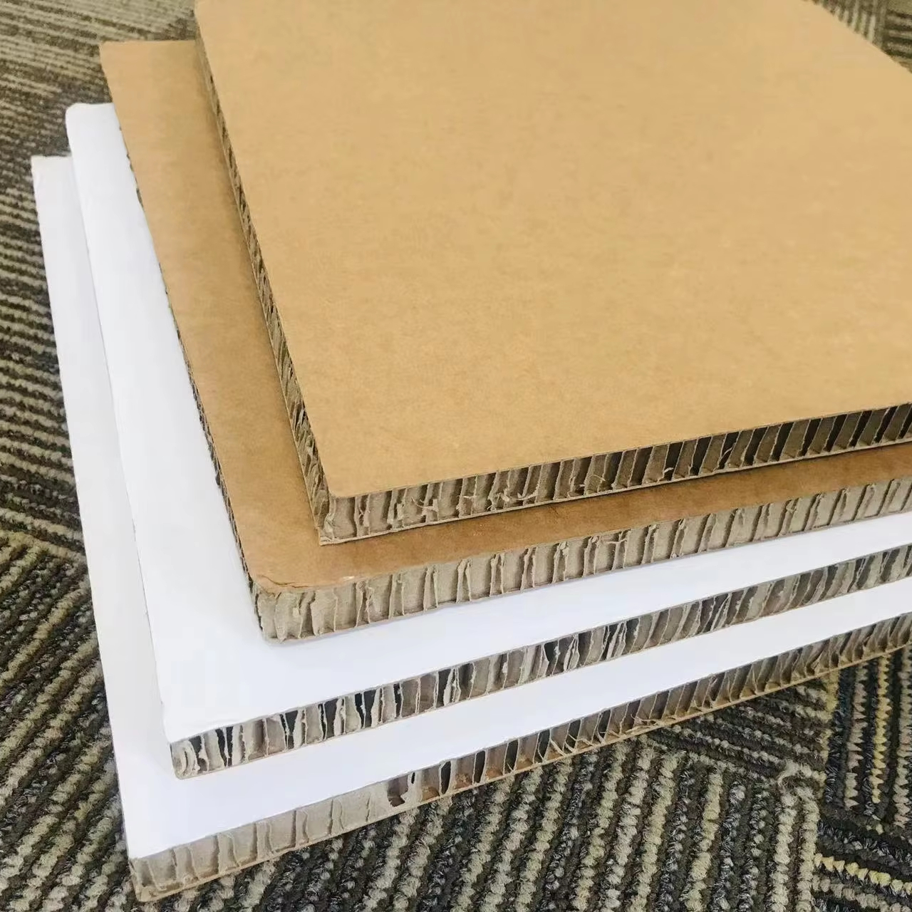 High-strength Biodegradable Corrugated Board OEM Cardboard Printing for Event Decoration Board for Tradeshow Building
