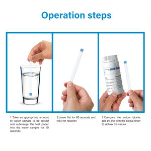Tiras de Prueba de <span class=keywords><strong>Dureza</strong></span> para <span class=keywords><strong>Agua</strong></span> de Piscinas, Acuarios, Aguas Residuales y Acuicultura, Modelo SZ31, Venta al Por Mayor de Fábrica - Product Image 6
