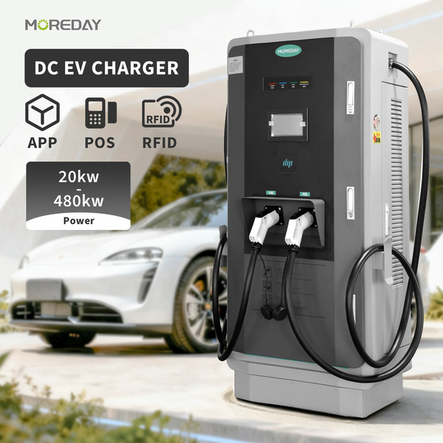Commercial DC Fast EV Charger CCS1 CCS2 GB/T 60kW 120kW 160kW Electric Vehicle Charging Station for Public and Fleet Charging