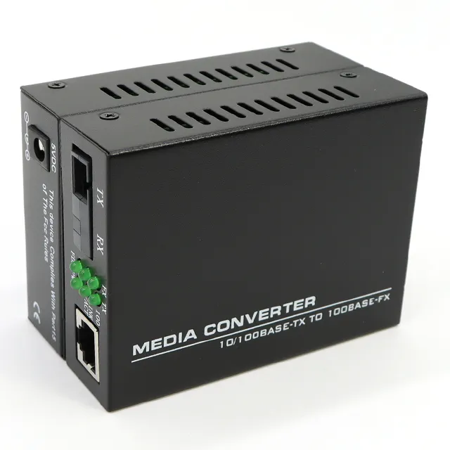 BYXGD Netlink 단일 모드 단일 Htb 3100 AB 광섬유 미디어 컨버터 OEM 트랜시버