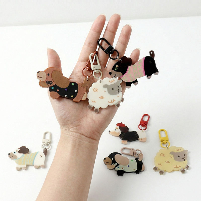 Porte-clés en acrylique-09