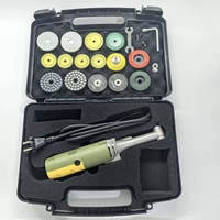 Machine de polissage et de meulage électrique multifonction à 90 degrés pour coudes; Nettoyage des joints de carrelage et rainurage des carreaux; Meuleuse