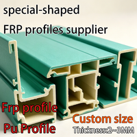 Fournisseur de fenêtres en PU, profils pultrudés en FRP personnalisés, formes structurelles en composite de fibre de verre