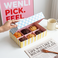 Empaque de Caja para Galletas Ecológico de Grado Alimenticio con Impresión a Color Personalizada