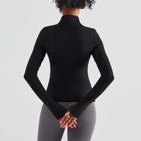 Vêtements d'équitation pour femmes, col montant zippé, extensibles dans les 4 sens, pour l'hiver, faible MOQ