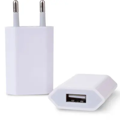 Chargeur universel de téléphone portable, adaptateur standard européen 4e génération, USB 5V1A, tête de chargement pour téléphone portable