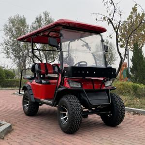 Nuevo carrito de golf eléctrico de cuatro ruedas 2025, coche de turismo eléctrico equipado con Coche club refrigerador certificado EEC/CE - Product Image 1