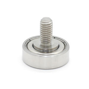 Rodamientos Deslizantes de Acero Inoxidable S608ZZ Suministrados por el Fabricante, Rodillos Metálicos Especiales No Estándar con Tornillos M6, Suministro al por Mayor - Product Image 2