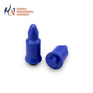 Personalizado resistente al calor de alta resistencia ZrO2 azul Zirconia tuerca de cerámica pasadores de soldadura centrado pasadores de posicionamiento - Product Image 3
