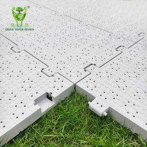 Dalles de protection temporaire pour <span class=keywords><strong>pelouse</strong></span>, panneaux emboîtables pour terrasses, sols événementiels pour fêtes, concerts, tentes et protection du gazon - Product Image 3