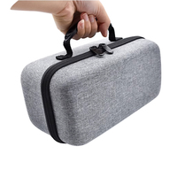 Étui pour projecteur Sac avec poignée de transport Étui de transport pour projecteur avec poches pour accessoires Noir