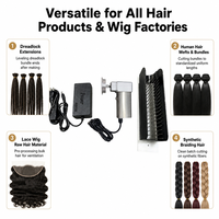 IRUIBEAUTY Machine de coupe et de nivellement des pointes pour extensions capillaires, outil professionnel pour usine d'extensions de perruques