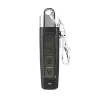 Télécommande universelle 433 MHz à 4 boutons pour porte de garage, portail électrique, duplicateur de clé, clonage facile, émetteur YET2142