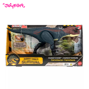 Figura <span class=keywords><strong>de</strong></span> Juguete Oficial <span class=keywords><strong>de</strong></span> <span class=keywords><strong>Mattel</strong></span>, <span class=keywords><strong>Jurassic</strong></span> <span class=keywords><strong>World</strong></span> Sound Attack Carnotaurus-JKG85, Dinosaurio con Sonido y Luz, Articulaciones Móviles - Product Image 2