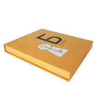 Kotak Hadiah Kemasan Kertas Laminasi Matte Lipat Kardus Kaku Keras Ukuran Sesuai Pesanan Logo Kustom Kotak Magnetik Mewah Pasokan Pabrik
