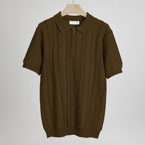 Nueva <span class=keywords><strong>Camiseta</strong></span> Polo de Verano para Hombre, Moderna, Holgada, Antiarrugas, Antibolitas, Lavado al Agua, Secado Rápido, Fresca y Transpirable, al por Mayor - Product Image 4