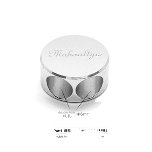 Mahaaliya đôi lỗ 4mm 5mm 6mm tai nghe Splitter trượt Tai nghe kết nối - Product Image 1