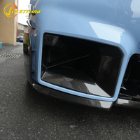 Cubierta de Entrada de Aire para Parachoques Delantero de Fibra de Carbono Seca para BMW M2 G87, Accesorios de Revestimiento de Ventilación de Parachoques de Carbono Real