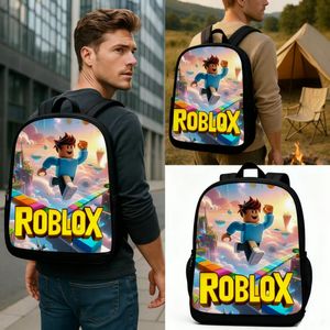 Sac à dos scolaire <span class=keywords><strong>Roblox</strong></span> personnalisable version coréenne pour étudiants, tendance mode pour écoles primaires et secondaires - Product Image 4
