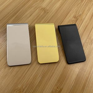 Pince à billets pliante en métal pour hommes, en acier inoxydable - Product Image 5