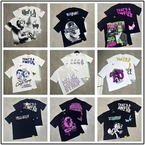 Camisetas de Hombre, Estilo Y2K, Streetwear, de Alta Calidad, 100% Algodón, AWFUL LOT, Gran Venta, Manga Corta, COUGH SYRUP - Product Image 2
