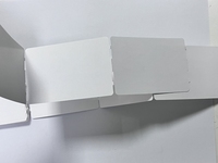 Billets de stationnement en papier pliables, format personnalisé, imprimables thermiquement, avec une capacité maximale