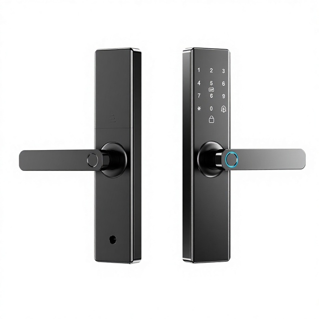 Sinon Safety Wifi Remote Control RFID Card Waterproof Smart Fingerprint Door Lock Smart Lock For Exterior Gate