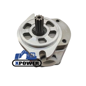 Nouveau moteur à engrenages de pompe pilote XPower HPV116 9217993 pour pelle sur chenilles EX200-1 Noir/Argent Garantie 6 mois - Product Image 1