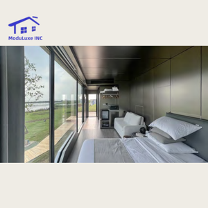 Không gian di động viên nang sống Pod với khung thép mạ kẽm cho khu nghỉ mát cắm trại, khách sạn nhỏ hoặc giá cả phải chăng <span class=keywords><strong>Modular</strong></span> nhà - Product Image 4