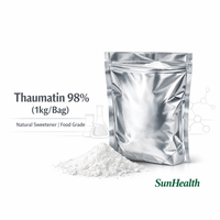 Thaumatine 98% Qualité Alimentaire Extrait de Plante en Poudre Édulcorant Extraits d'Eau Conditionné Sous Vide