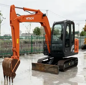 Máquina excavadora de segunda mano en buen estado HITACHIZX60 equipo de construcción maquinaria de movimiento de tierras usada HITACHIZX60 a la venta