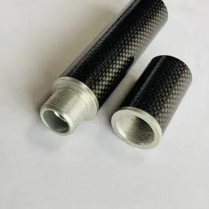 diameter 30mm 16mm 50mm carbon fiber tubes/Carbon Tube 100% 3k Plain Carbon Fiber Tube rods 50cm 2 meters length