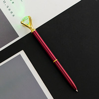 Nueva llegada Leer para enviar Ambiental GCrystal Diamond Pen Bling Metal Light Pen