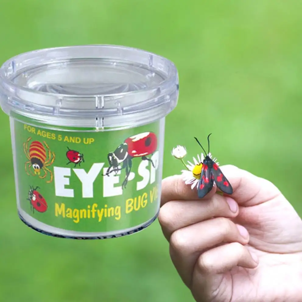 Bug Catcher Collection Viewer Wissenschaft spielzeug Vergrößerung im Freien Bug Viewer Science Experiment Kit für Kinder Plastic Insect Viewer